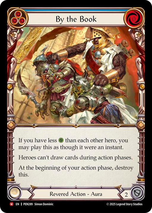 By The Book (Blue) (PEN289) [Compendium of Rathe]