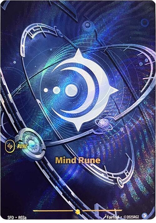 Mind Rune (Alternate Art) (R03a) [Spiritforged]