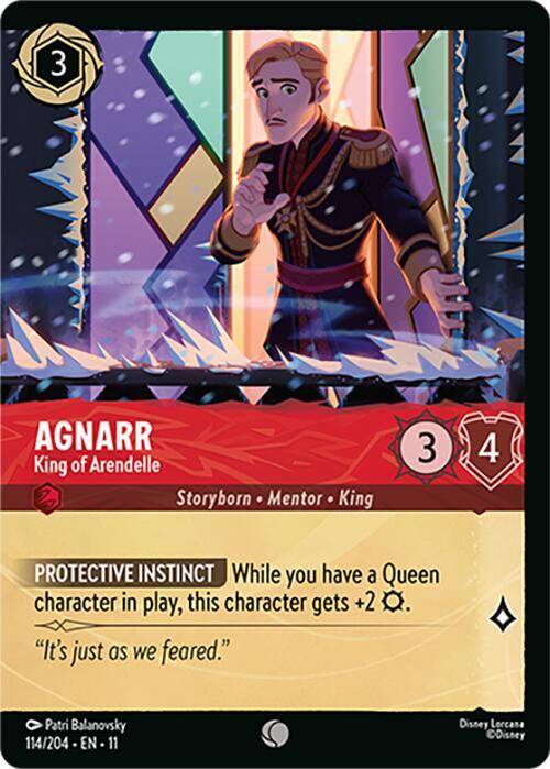 Agnarr - King of Arendelle (Foil) (114/204) [Winterspell]
