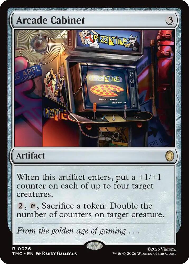 Arcade Cabinet (36) [Teenage Mutant Ninja Turtles Commander]