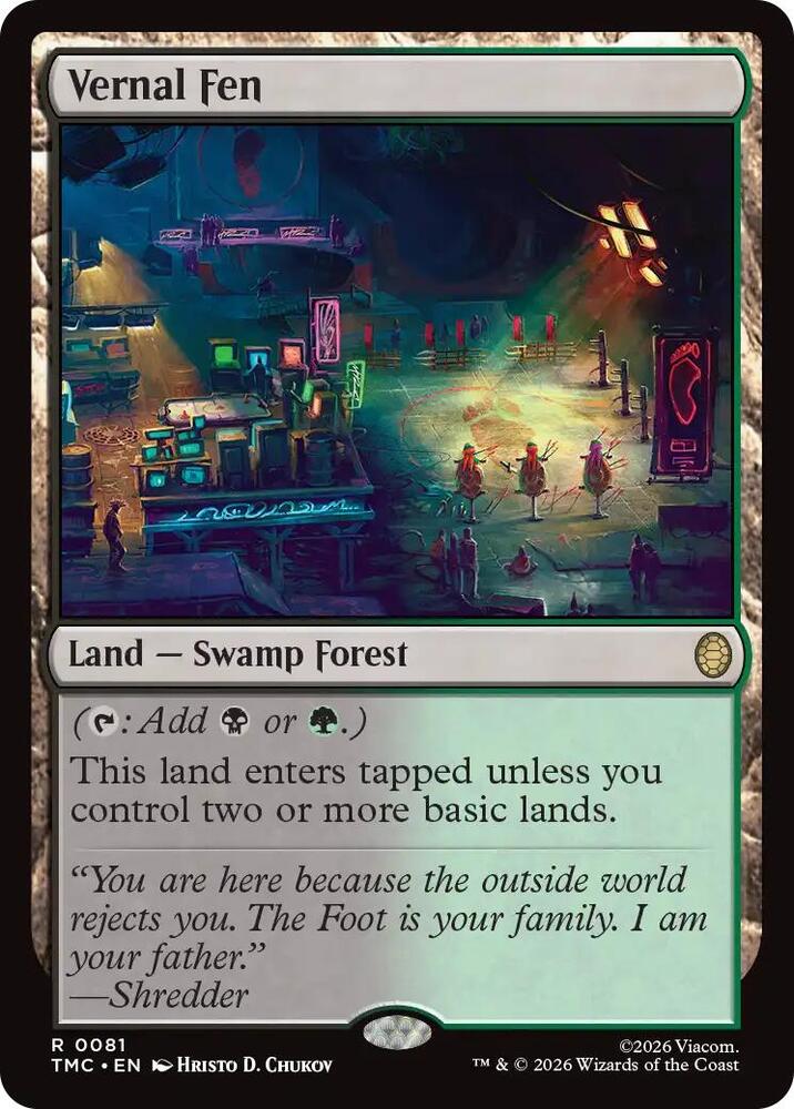 Vernal Fen (81) [Teenage Mutant Ninja Turtles Commander]