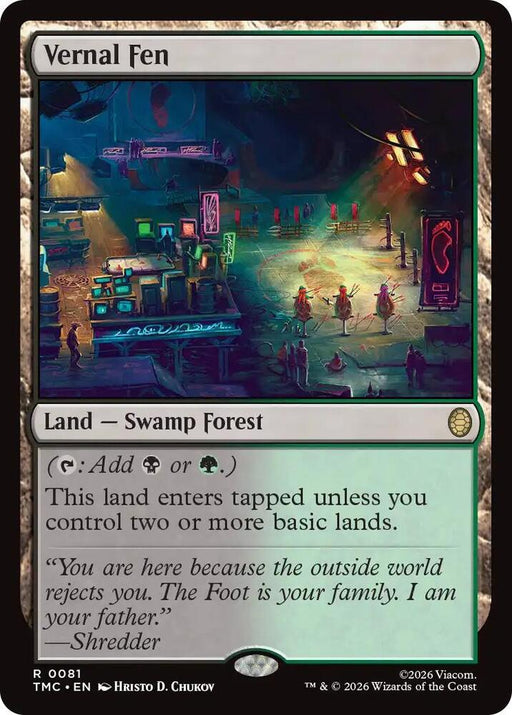 Vernal Fen (81) [Teenage Mutant Ninja Turtles Commander]