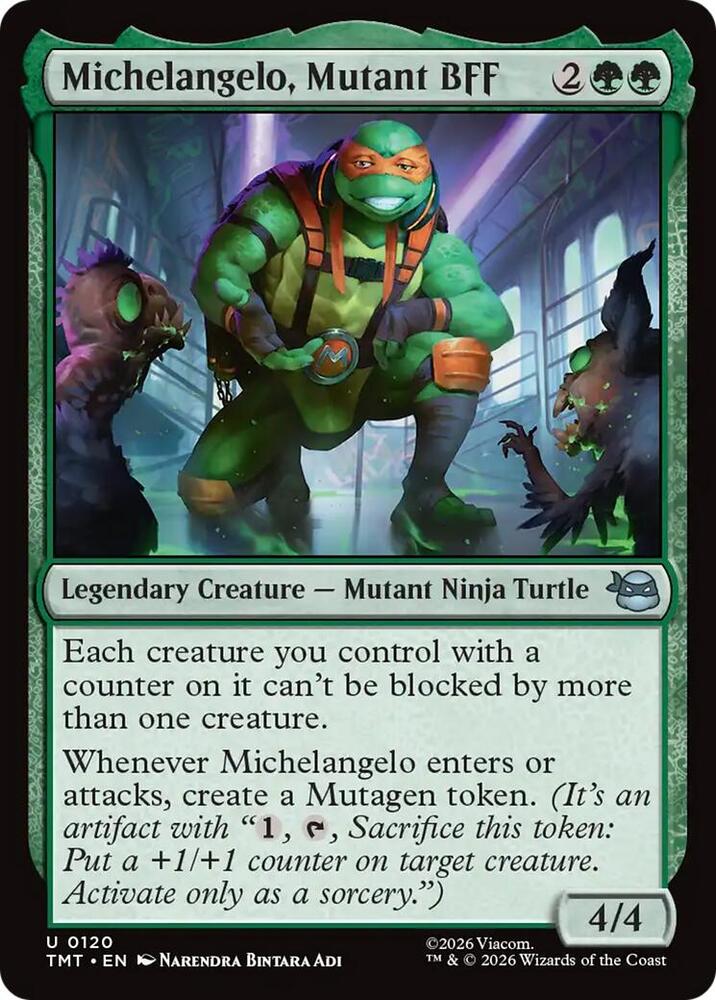Michelangelo, Mutant BFF (120) [Teenage Mutant Ninja Turtles]