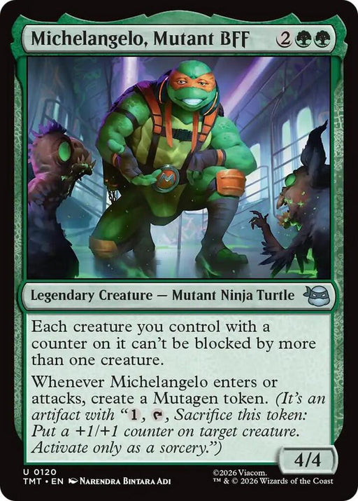 Michelangelo, Mutant BFF (120) [Teenage Mutant Ninja Turtles]