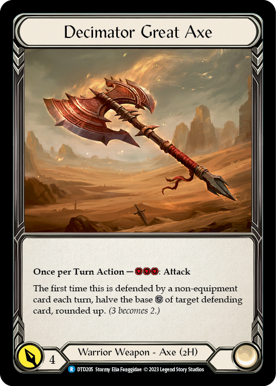 Decimator Great Axe [Dusk Till Dawn]
