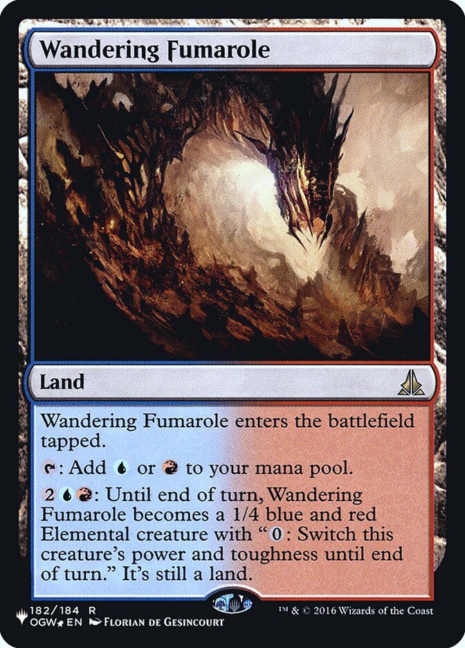 Wandering Fumarole [Secret Lair: Heads I Win Tails You Lose]