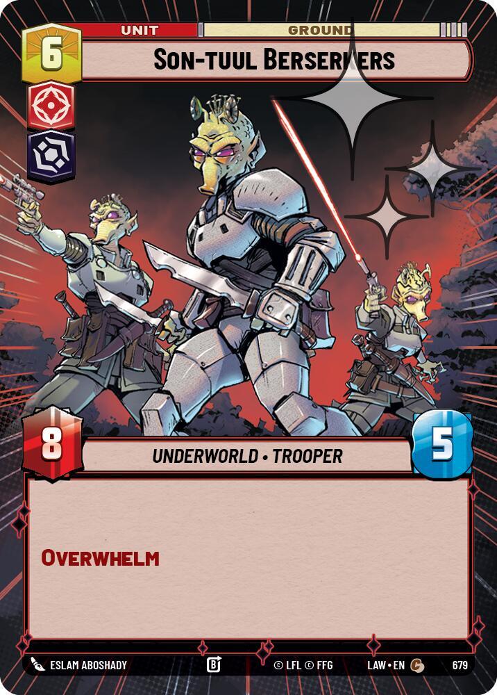 Son-tuul Berserkers (Hyperspace Foil) (679) [A Lawless Time]