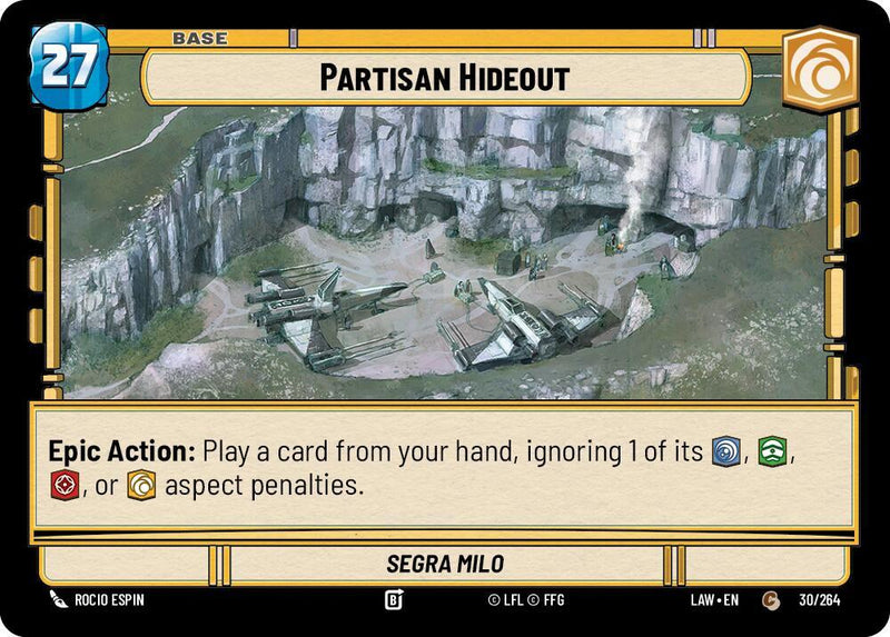 Partisan Hideout // Shield (30 // T03) [A Lawless Time]