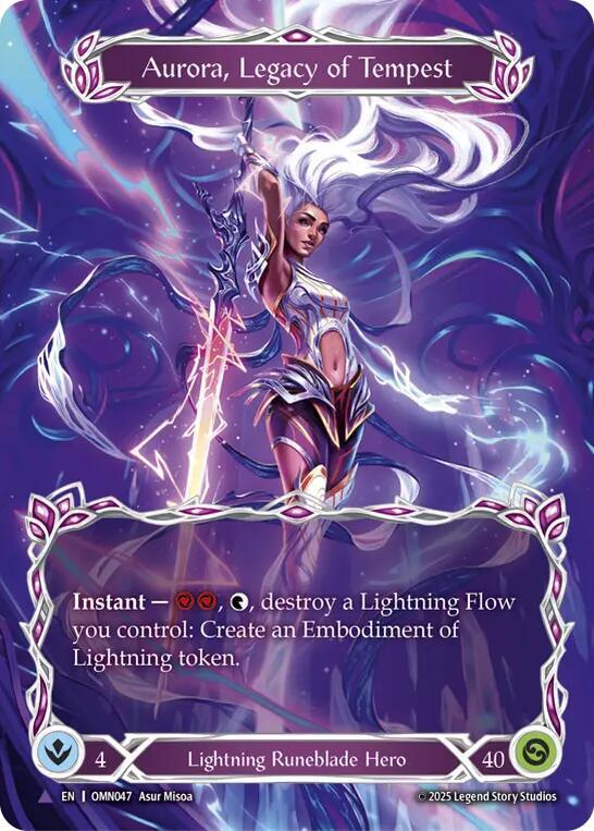 Aurora, Legacy of Tempest (Marvel) (OMN047) [Omens of the Third Age]