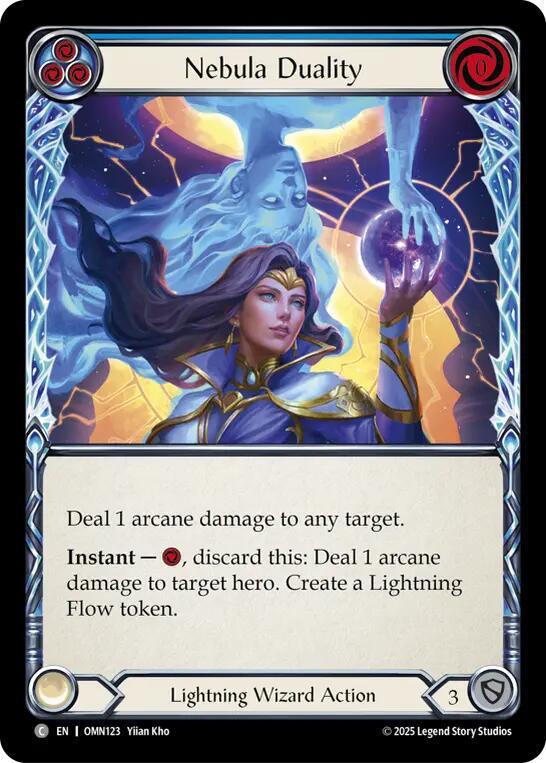 Nebula Duality (Blue) (OMN123) [Omens of the Third Age]