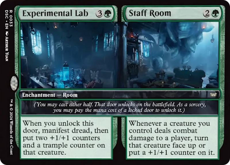 Experimental Lab // Staff Room [Duskmourn: House of Horror Commander]