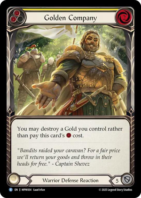 Golden Company (Yellow) (MPW054) [Mastery Pack Warrior]