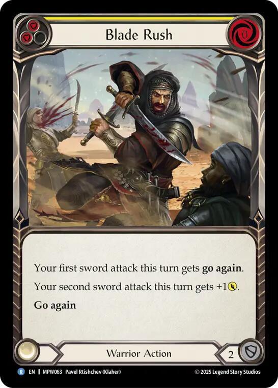 Blade Rush (MPW063) [Mastery Pack Warrior]