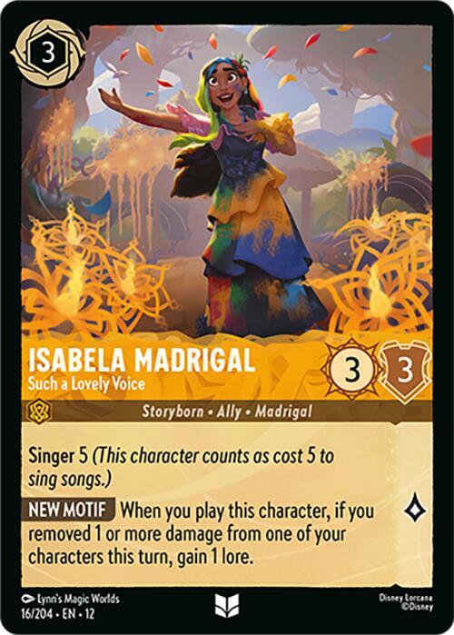 Isabela Madrigal - Such a Lovely Voice (16/204) [Wilds Unknown]
