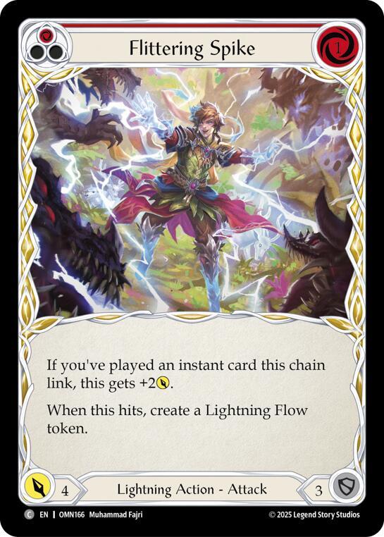 Flittering Spike (Red) (OMN166) [Omens of the Third Age]
