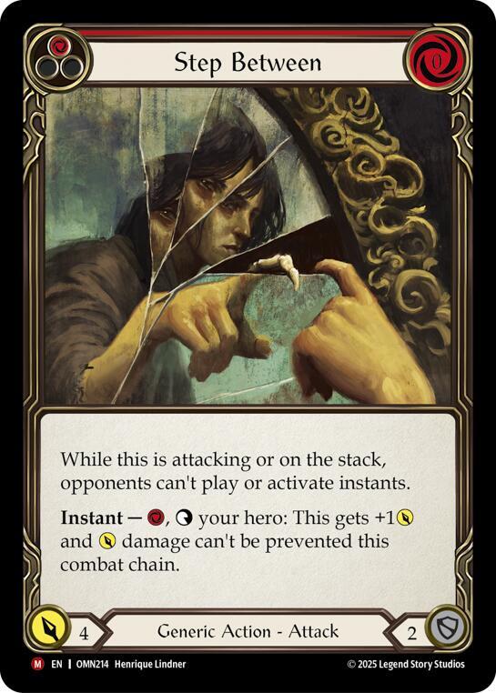 Step Between (Red) (OMN214) [Omens of the Third Age]