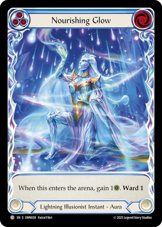 Nourishing Glow (Blue) (Extended Art) (OMN038) [Omens of the Third Age]
