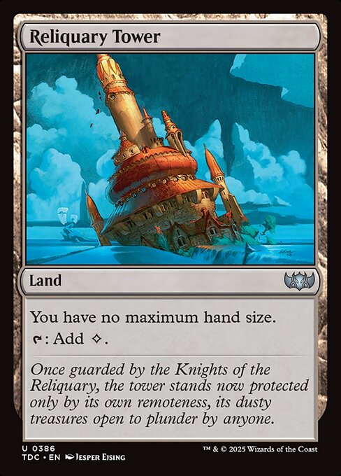 Reliquary Tower (386) [Tarkir: Dragonstorm Commander]