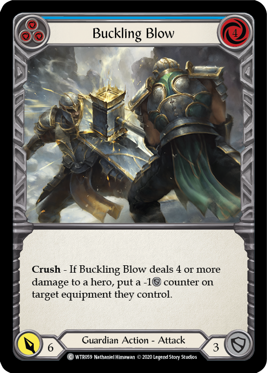 Buckling Blow (Blue) [Welcome to Rathe Unlimited] Unlimited Normal