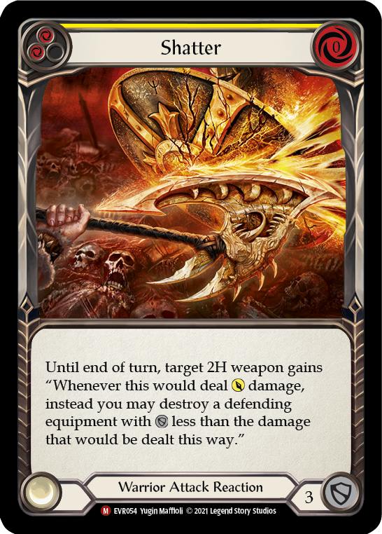 Shatter [Everfest] 1st Edition Rainbow Foil