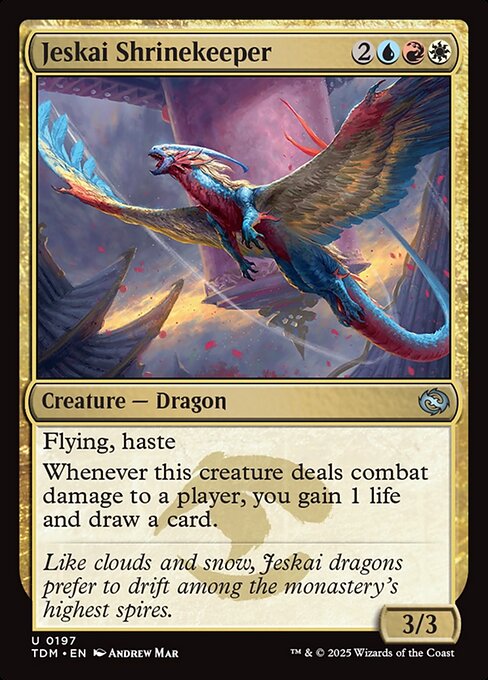 Jeskai Shrinekeeper (197) [Tarkir: Dragonstorm]