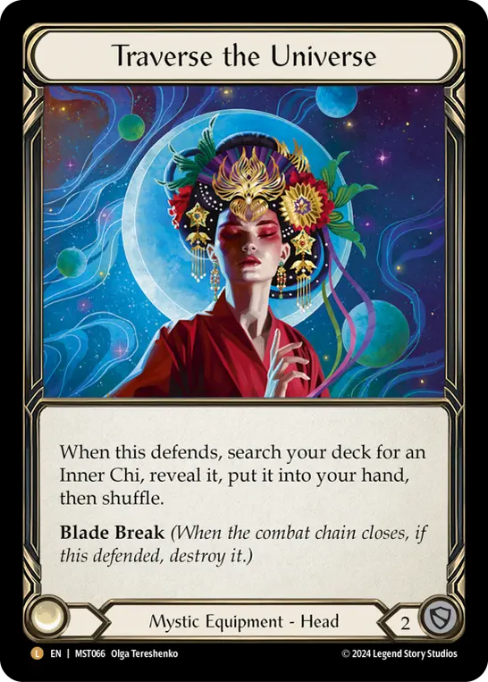 Traverse the Universe [Part the Mistveil] Rainbow Foil