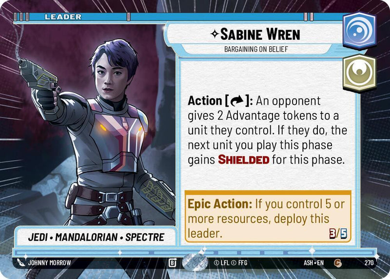 Sabine Wren - Bargaining on Belief (Hyperspace) (270) [Ashes of the Empire]