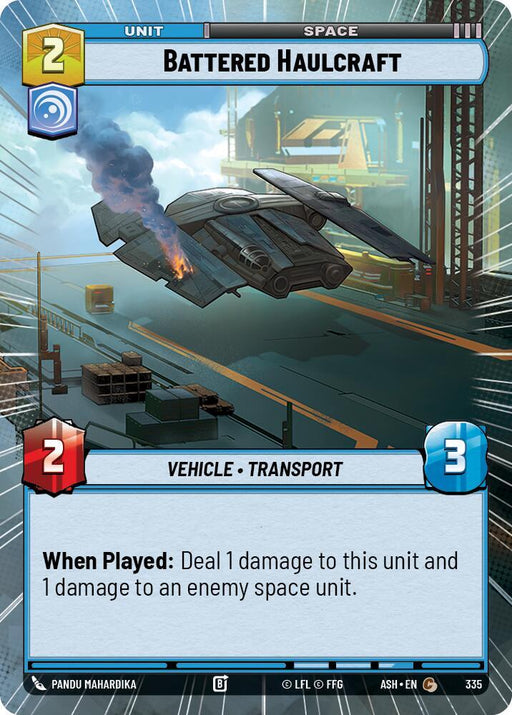 Battered Haulcraft (Hyperspace) (335) [Ashes of the Empire]