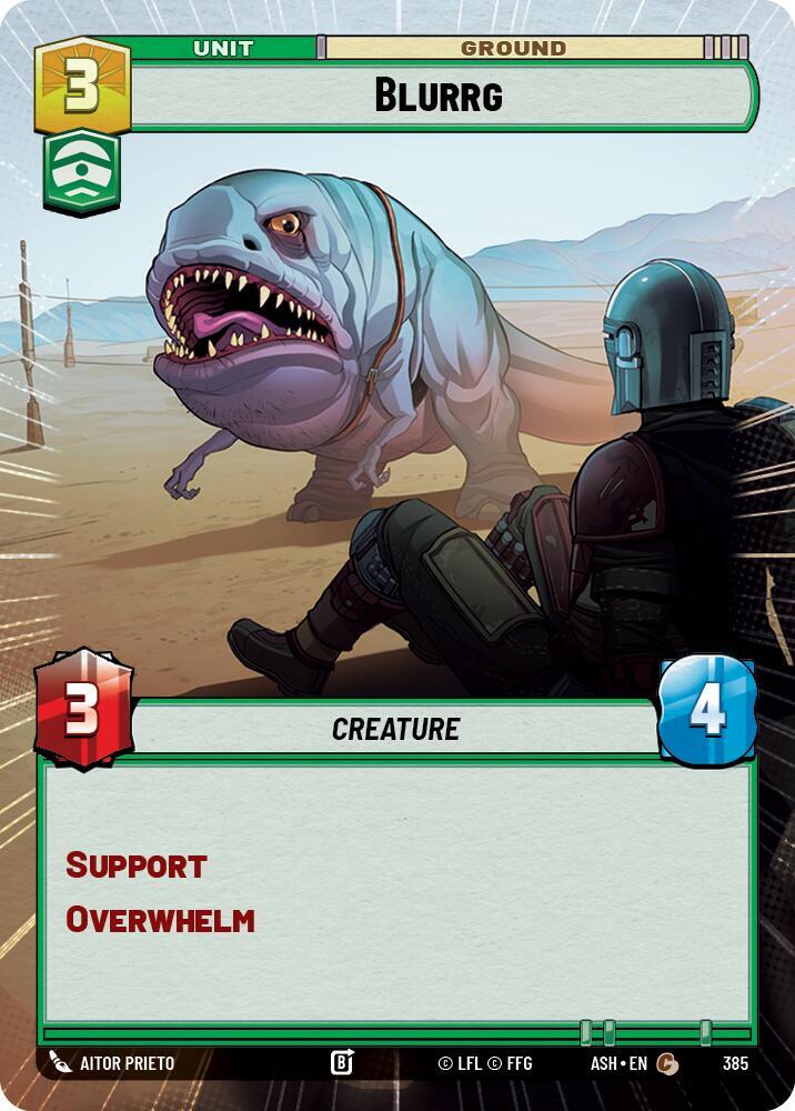 Blurrg (Hyperspace) (385) [Ashes of the Empire]