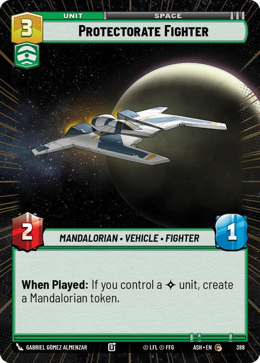 Protectorate Fighter (Hyperspace) (388) [Ashes of the Empire]
