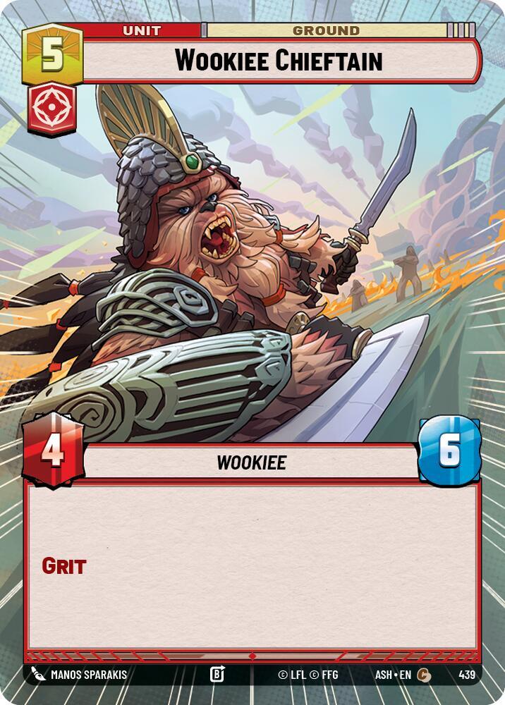 Wookiee Chieftain (Hyperspace) (439) [Ashes of the Empire]
