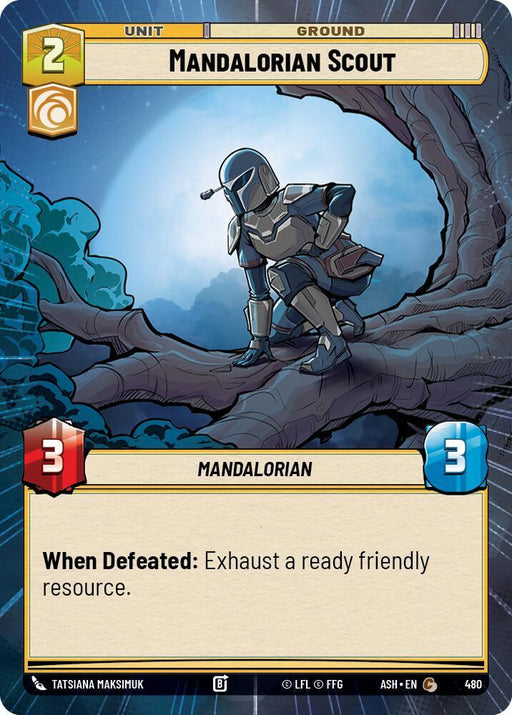 Mandalorian Scout (Hyperspace) (480) [Ashes of the Empire]