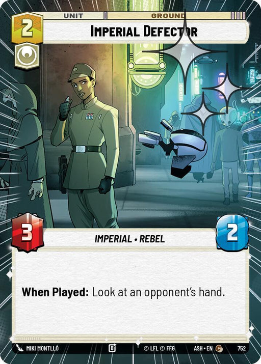 Imperial Defector (Hyperspace Foil) (752) [Ashes of the Empire]