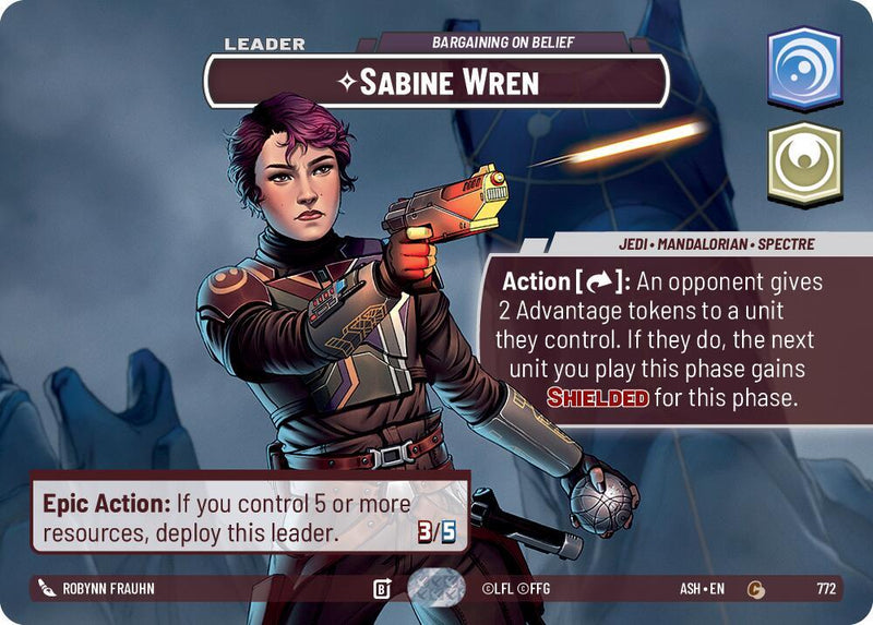 Sabine Wren - Bargaining on Belief (Showcase) (772) [Ashes of the Empire]