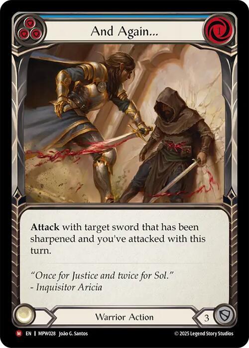 And Again... (MPW028) [Mastery Pack Warrior]