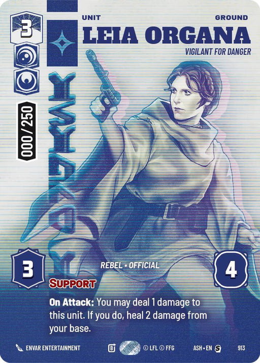 Leia Organa - Vigilant for Danger (Serialized) (913) [Ashes of the Empire]