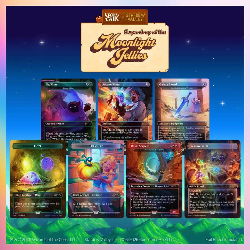 Secret Lair Drop Secret Lair x Stardew Valley A Flicker in the Deep Traditional Foil Edition