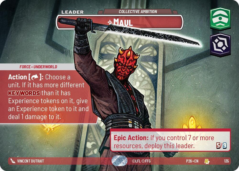 Maul - Collective Ambition (Prize Wall) (135) [Galactic Championship 2026]