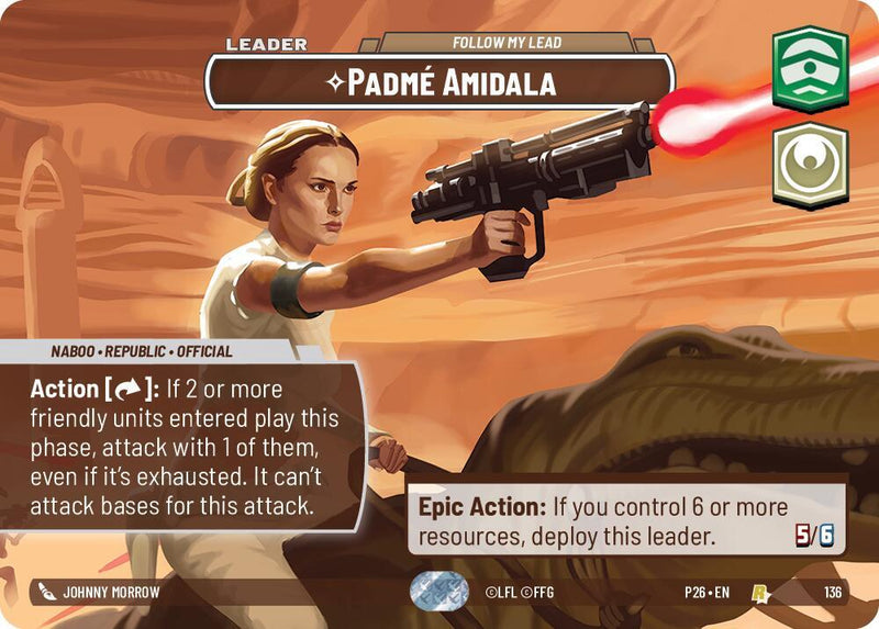 Padme Amidala - Follow My Lead (Prize Wall) (136) [Galactic Championship 2026]