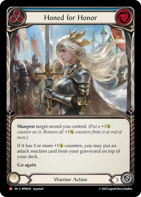 Honed for Honor (MPW031) [Mastery Pack Warrior]