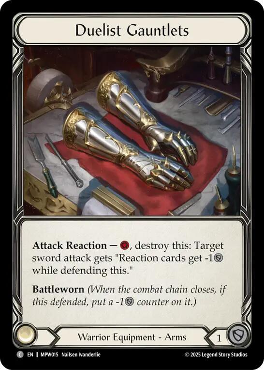 Duelist Gauntlets (MPW015) [Mastery Pack Warrior]