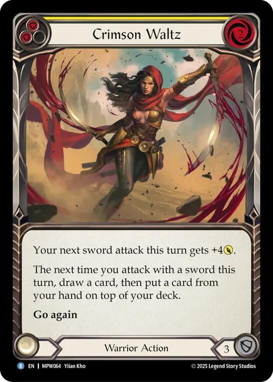 Crimson Waltz (Red) (MPW064) [Mastery Pack Warrior]