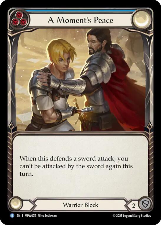 A Moment's Peace (Blue) (MPW075) [Mastery Pack Warrior]