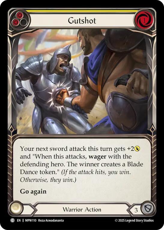 Gutshot (Yellow) (MPW110) [Mastery Pack Warrior]