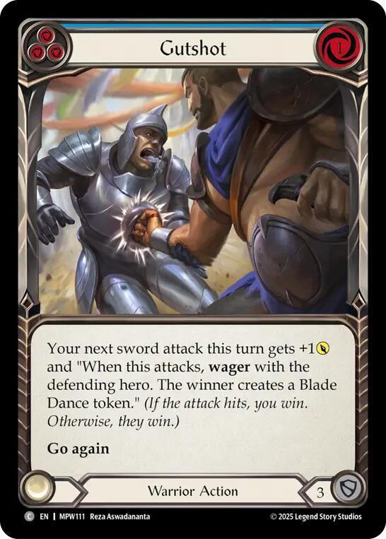 Gutshot (Blue) (MPW111) [Mastery Pack Warrior]