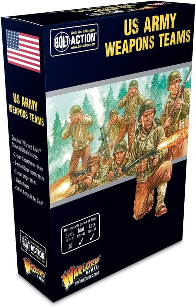 Bolt Action: US Army Weapons Teams (EN)