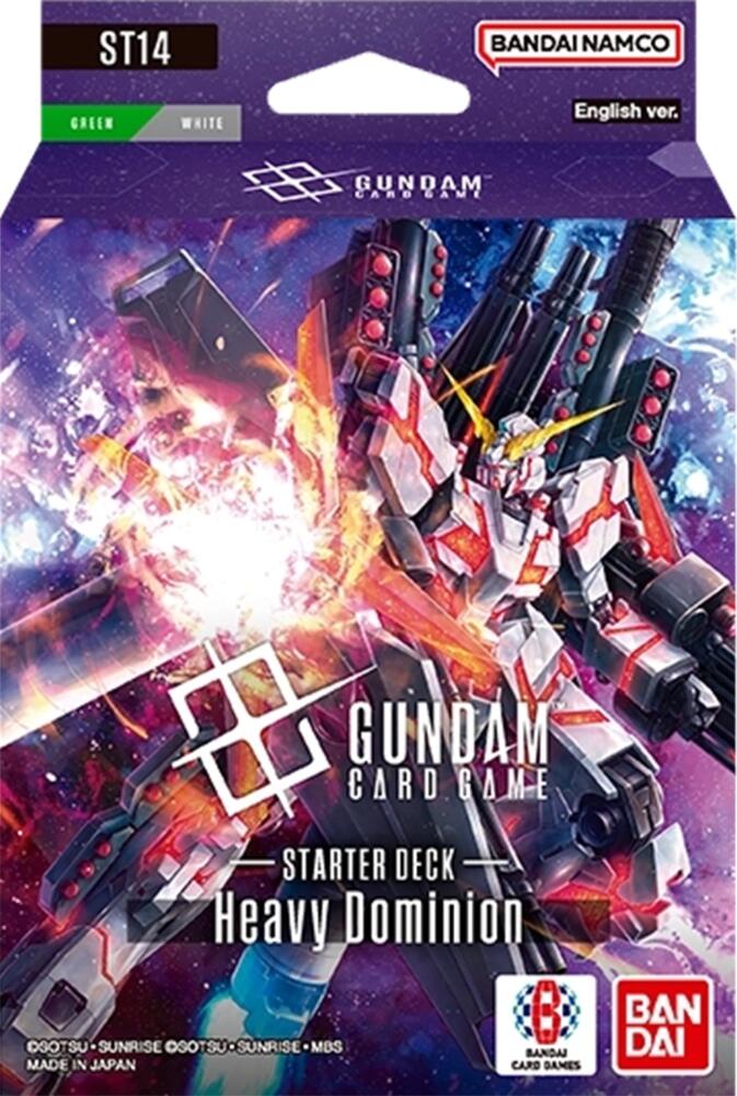 Gundam CG ST-14 Starter Deck Heavy Dominion (EN) (2026-09-25)