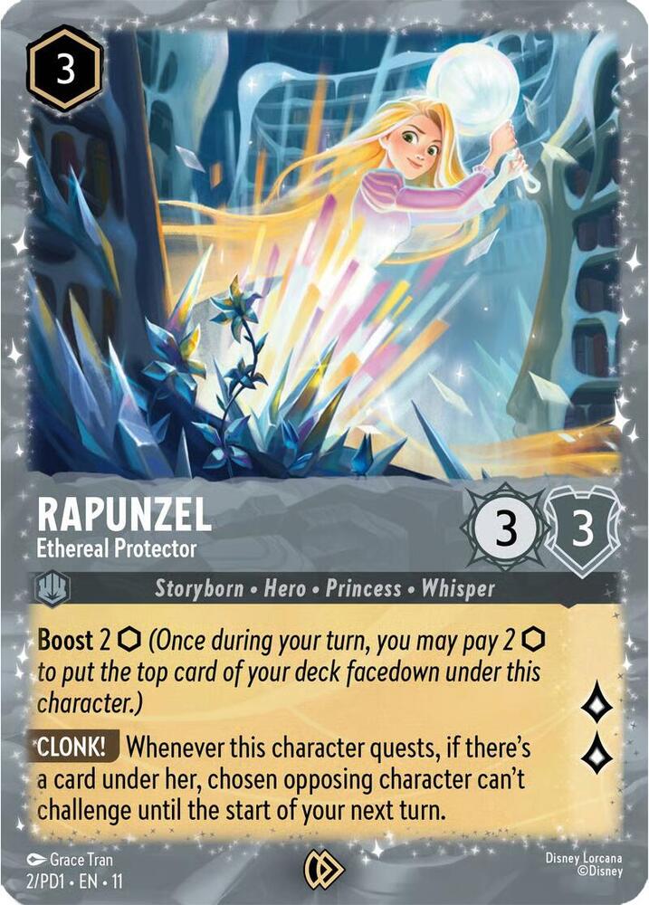Rapunzel - Ethereal Protector (2) [Disney Lorcana Promo Cards]