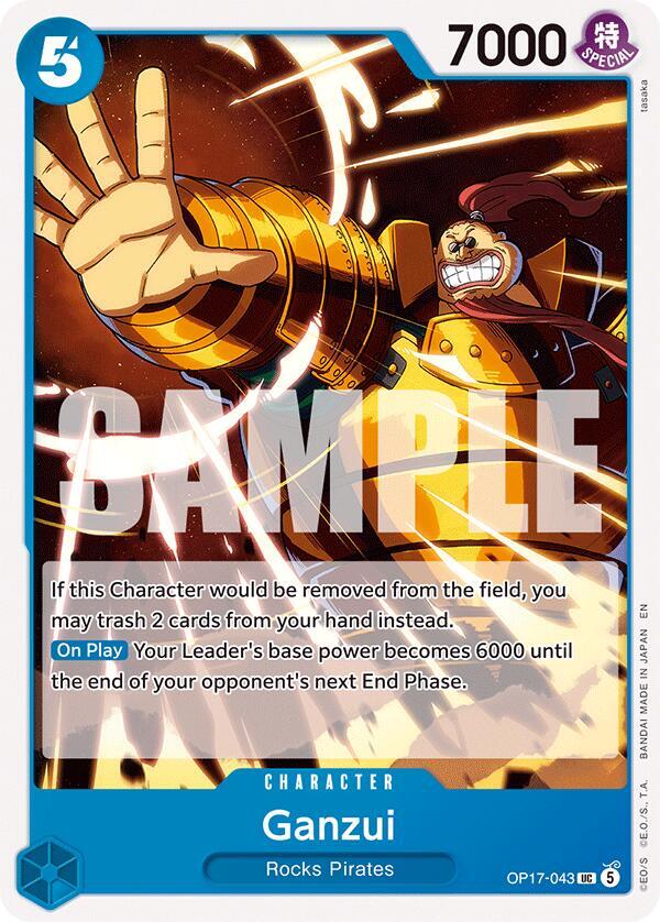 Ganzui (OP17-043) [The World's Strongest Warriors]