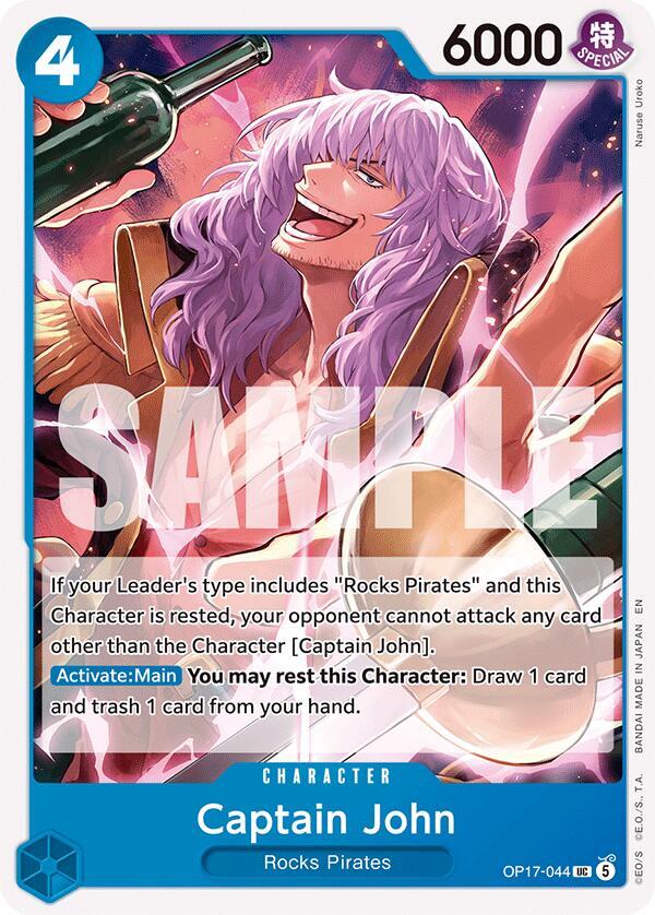 Captain John (OP17-044) [The World's Strongest Warriors]